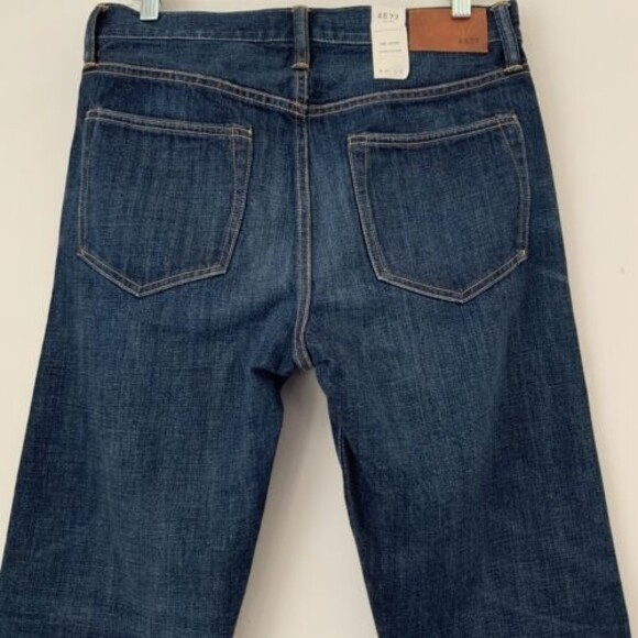 100% Organic Cotton The Loose Japanese Selvedge Jeans Blue 29 - Picture 11 of 11